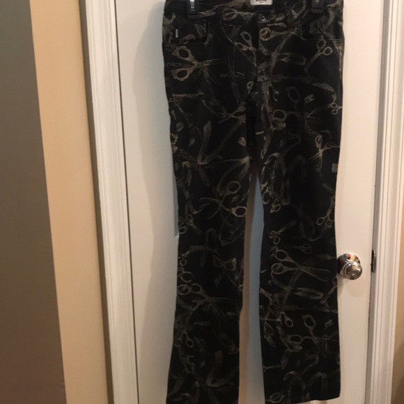 ⚡️FINAL PRICE⚡️ Vintage Moschino/Moschino Jeans Scissor Ribbon Pants - Picture 2 of 16